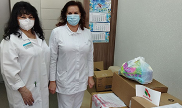 Predstaviteli Pervichnoj Organizatsii Gosudarstvennogo Uchrezhdeniya Rnpts Im N N Aleksandrova Minskoj Rajonnoj Organizatsii Roo Belaya Rus Prinyali Aktivnoe Uchastie V Provedenii Aktsii Po Formirovaniyu Gumanitarnogo Gruza 0