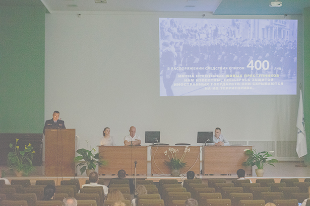 dialogovaya ploshchadka s uchastiem nachalnika otdela prokuratury minskoj oblasti a takzhe glavnogo spetsialista otdela ideologicheskoj raboty minskogo rajonnogo ispolnitelnogo komiteta 12