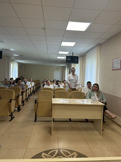 mezhrajonnyj obuchayushchij seminar dlya vrachej spetsialistov organizatsij zdravookhraneniya rajonnogo urovnya tsentralnogo regiona minskoj oblasti 06