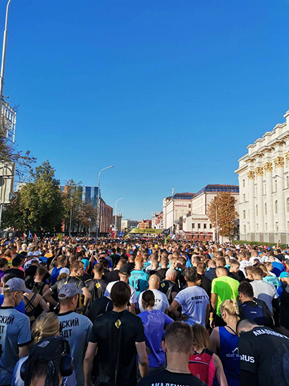 spetsialisty rnpts omr im n n aleksandrova prinyali uchastie v minskom polumarafone 02