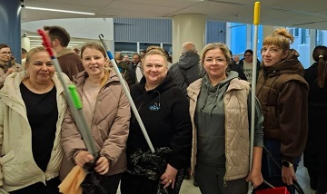 Забота, объединяющая сердца: более 400 человек вышли на благотворительный субботник в детском онкоцентре